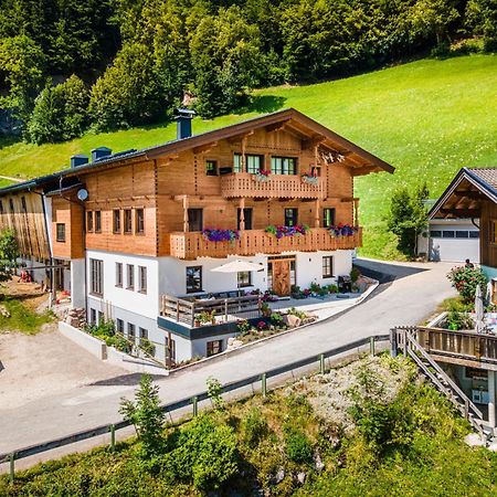 Biobauernhof Schneiderbauer Lägenhet Unken Exteriör bild